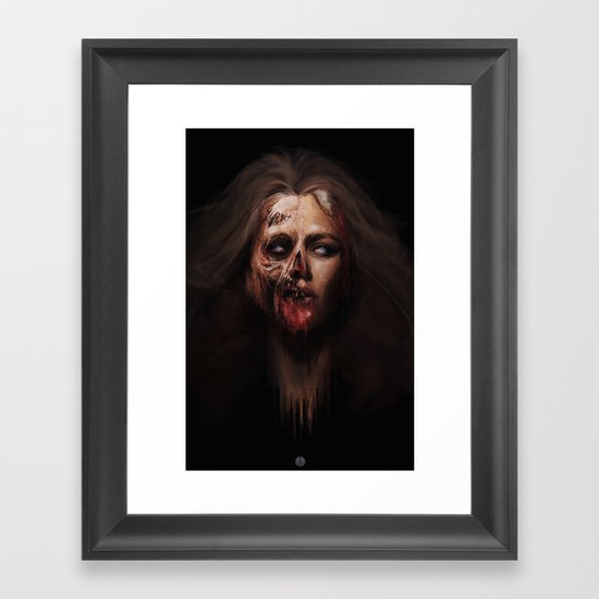 FLOATER Framed Art Print