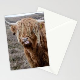Scottish Highland Cow | Scottish Cattle | Cute Cow | Cute Cattle 05 Stationery Card