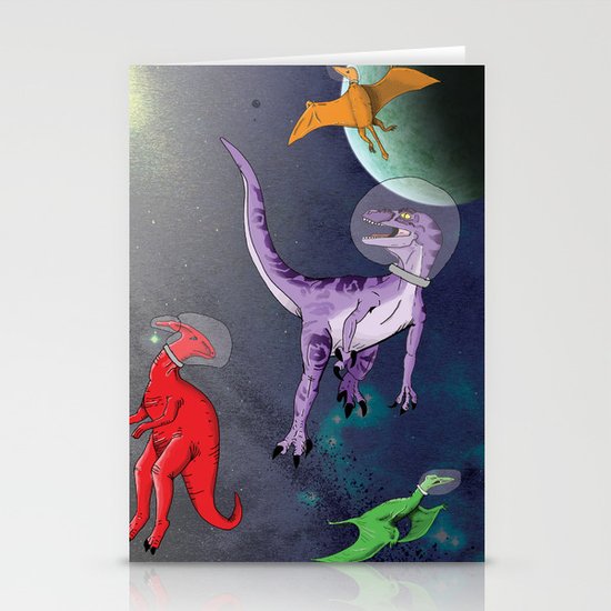 Extinction: The Final Frontier Stationery Cards