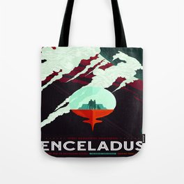 Vintage poster -Enceladus Tote Bag