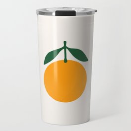 Orange Summer Citrus Travel Mug