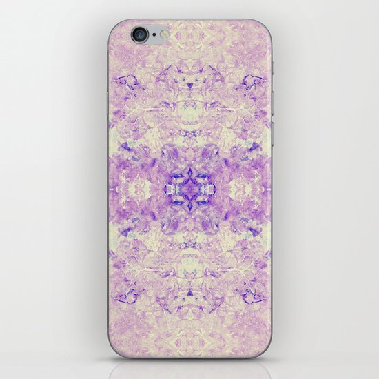 Fuzzy kaleidoscope iPhone & iPod Skin