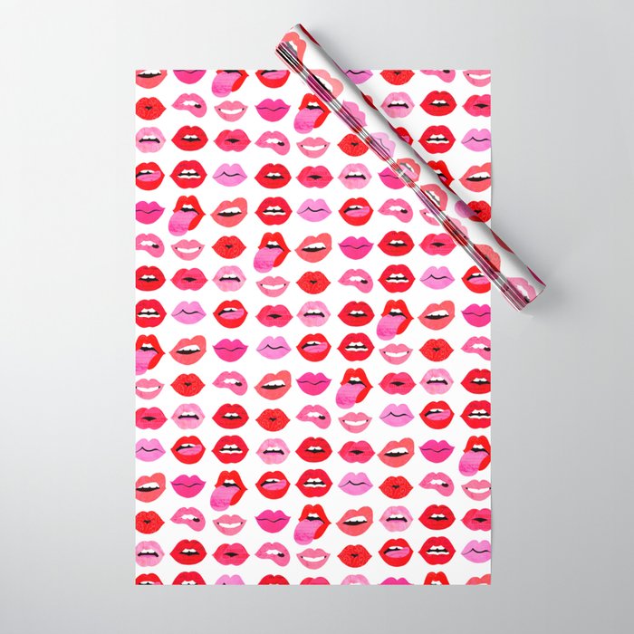 Lips of Love Wrapping Paper