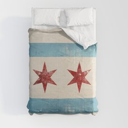 Chicago Flag Comforter