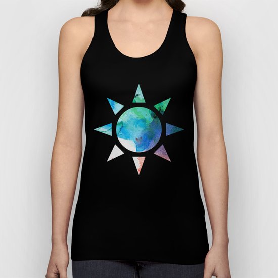 Pastel Color Splash 05 Unisex Tank Top