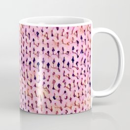 Pink Stockinette Mug