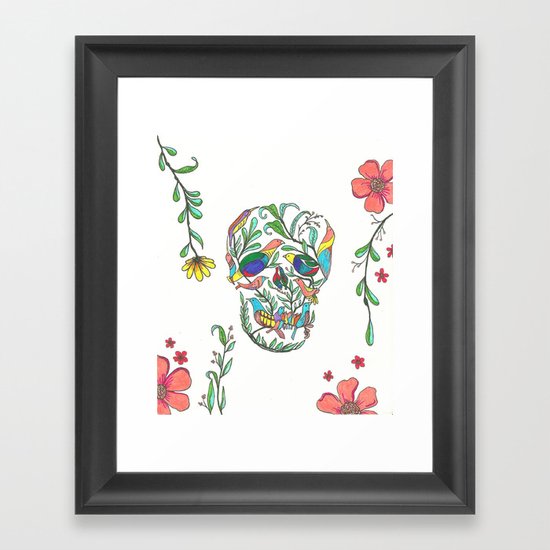 Natural Death Framed Art Print