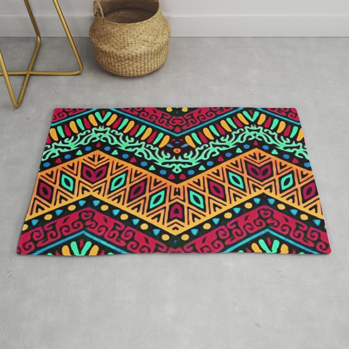 African Style No1 Rug By, African Inspired Rugs