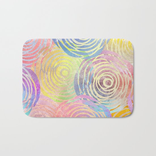 Summer Pattern Bath Mat
