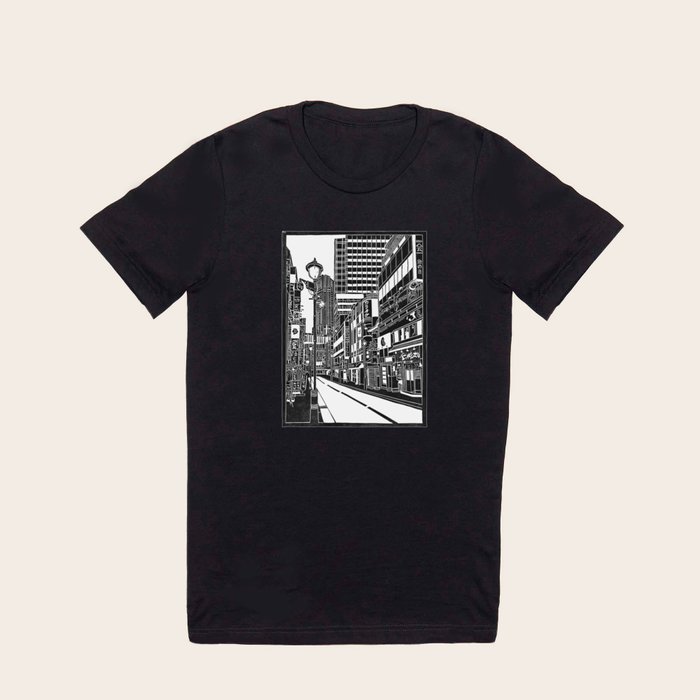 【COSYHARU】Joy Division Forest Printing Short Sleeve T COSYHARU】Joy Division Forest Printing Short Sleeve T