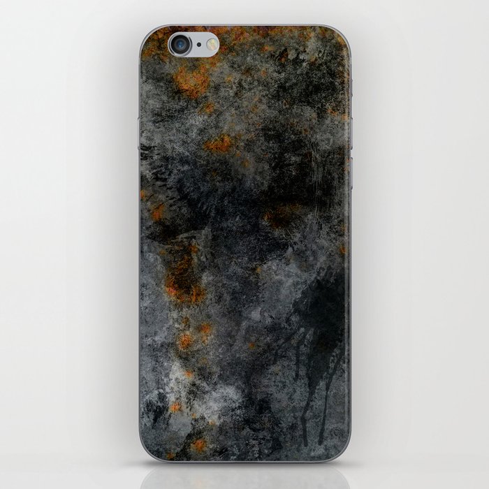 Abstract of damaged texture iPhone Skin