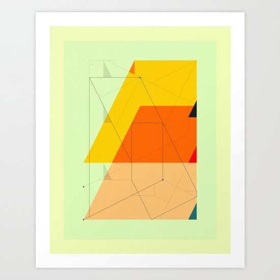 DELINEATION (104) Art Print