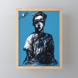 child of the moon Framed Mini Art Print