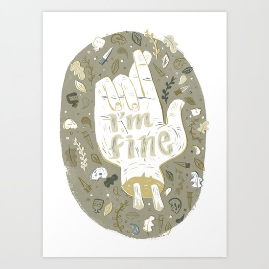 I'm Fine Art Print