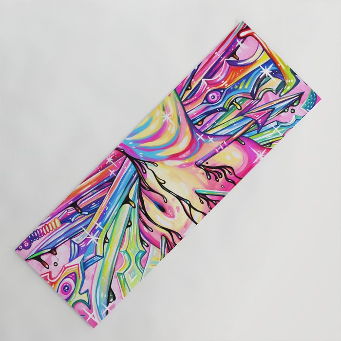 Agony Safe Yoga Mat By Cloudsover31 Society6