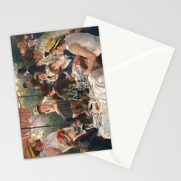 Luncheon of the Boating Party by Renoir Stationery Card