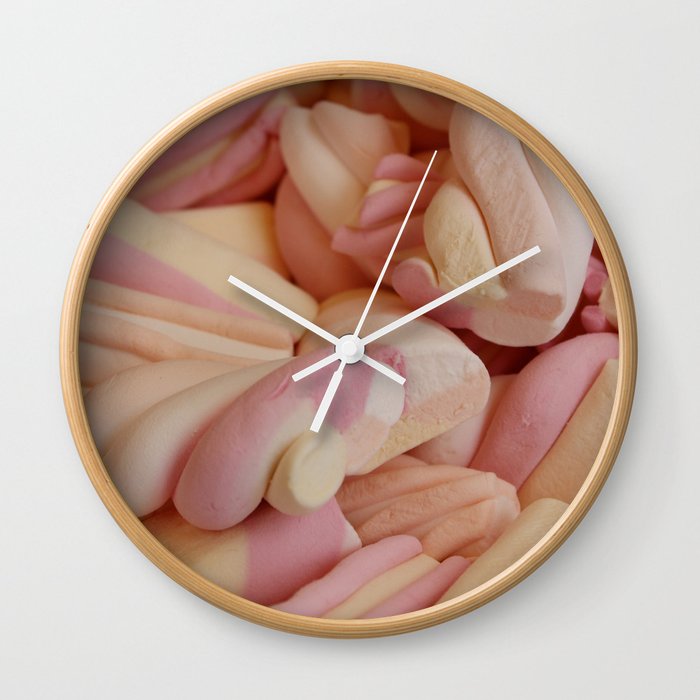 Marshmellows Wall Clock
