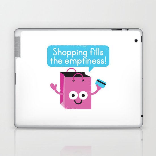 Retail Therapy Laptop & iPad Skin