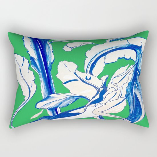 Saint Patrick's Day Succulent Rectangular Pillow
