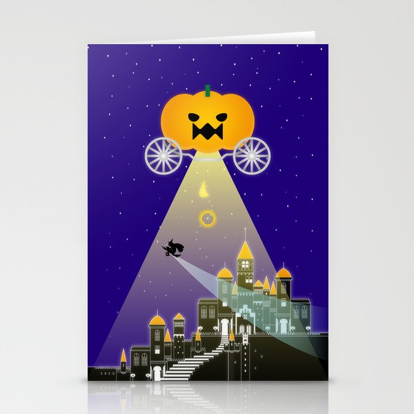 Abduction of Cinderella / Halloween Stationery Cards