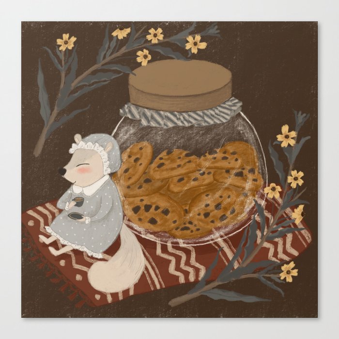 Cookies jar Canvas Print