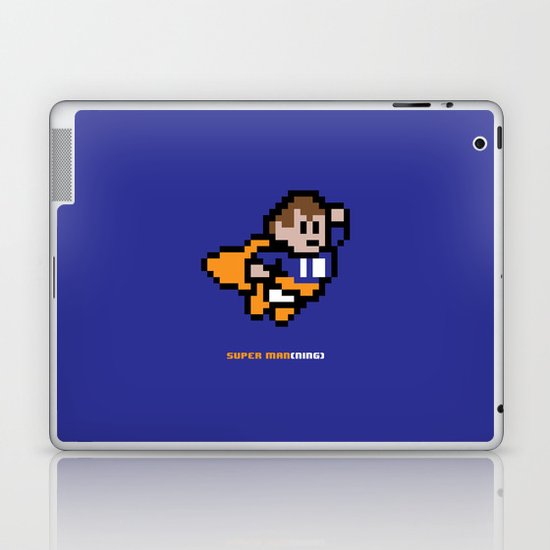 8-Bit: Super Man(ning) Laptop & iPad Skin