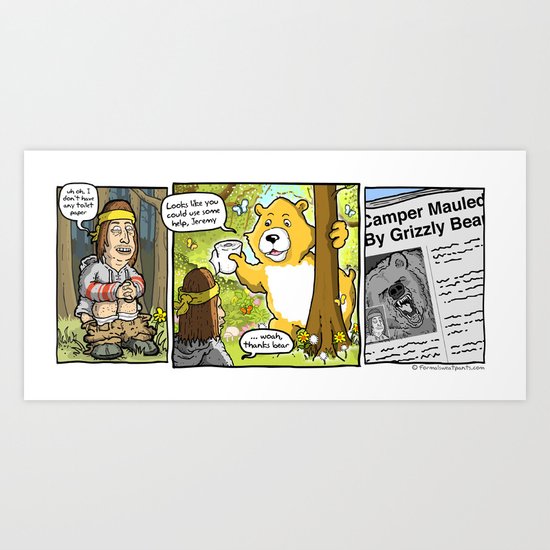 Camping Trip Art Print