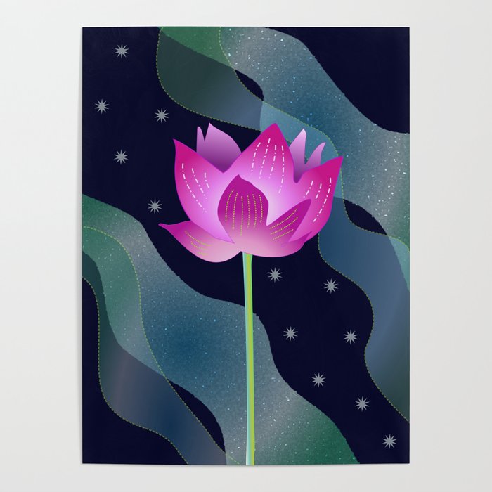 Star Lotus Poster