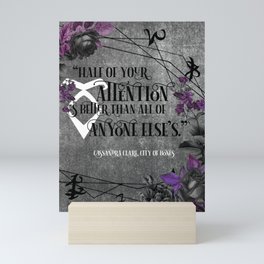 Half of your attention Mini Art Print