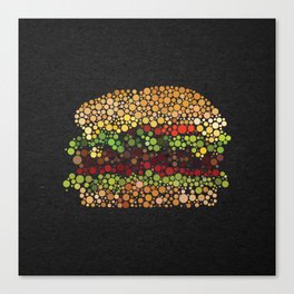 Burger. Canvas Print