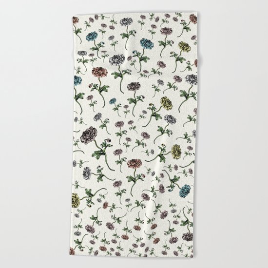 Paris Summer | The Flower Girl Beach Towel