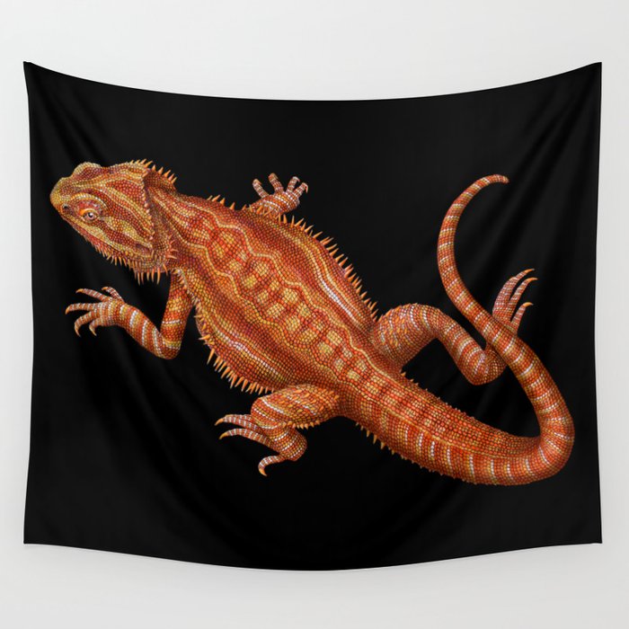 Bearded dragon tapestry best sale