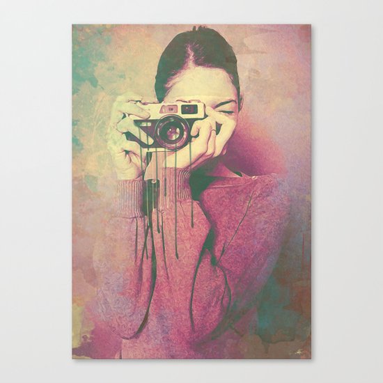 P Women Canvas Print