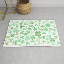 Shamrocks & Clover Area & Throw Rug