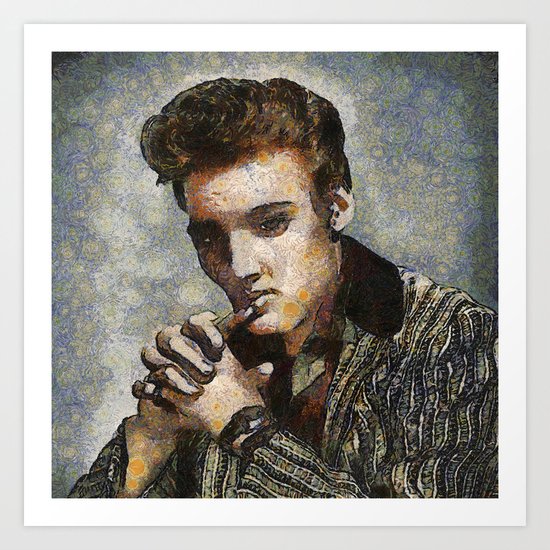 Elvis Art Print
