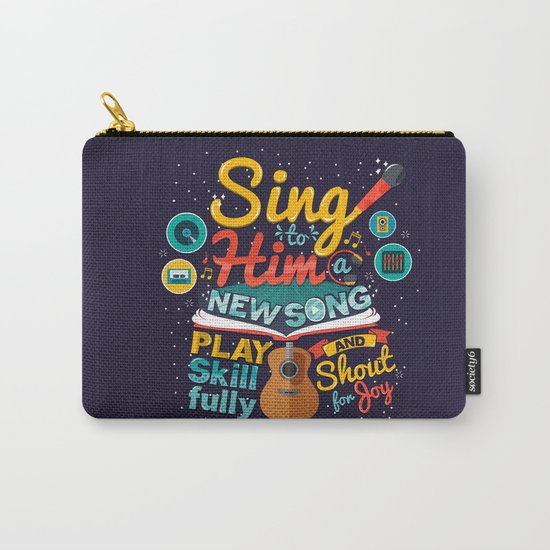 Psalm 33 Carry-All Pouch