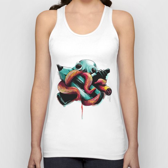 Diabolik Weapons Unisex Tank Top