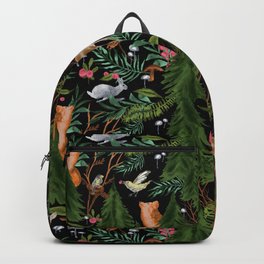 Winter Forest Animals Backpack