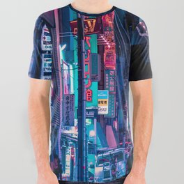 Daydreaming of Tokyo All Over Graphic Tee