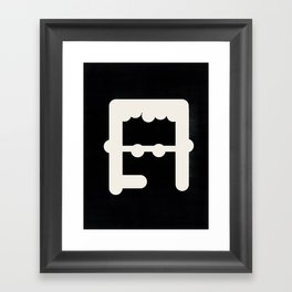 Vap Man Framed Art Print