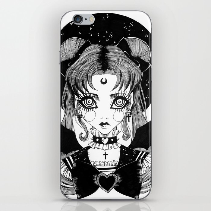 Sailor Goth Moon iPhone Skin