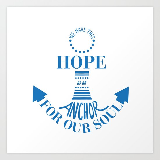 Anchor Art Print