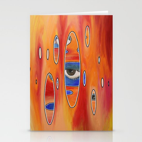 Self Portrait #5: Gazing Ball Stationery Cards