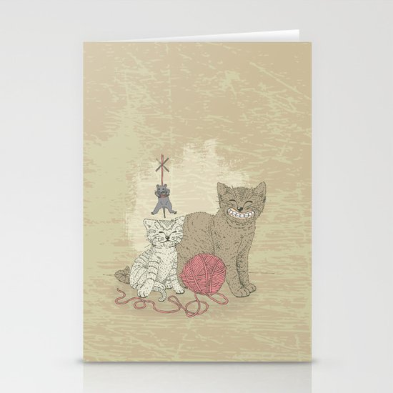Naughty Cats Stationery Cards
