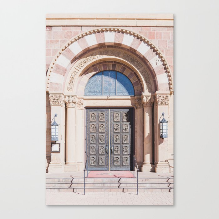 Cathedral Door - Santa Fe Photography Canvas Print