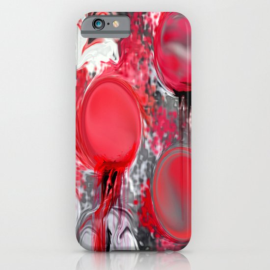 Spilled Paint Abstract iPhone & iPod Case