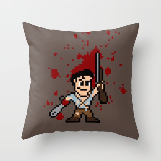 Pixel of Darkness Throw Pillow