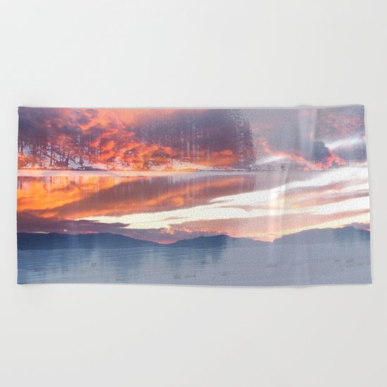 Life of Color Beach Towel