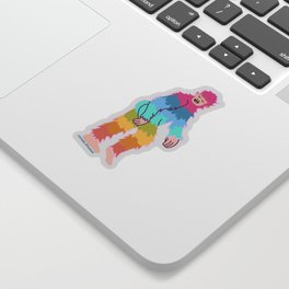 Thiccfoot Sticker