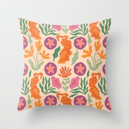 Whimsical and Fierce! // Tiger Pattern Throw Pillow